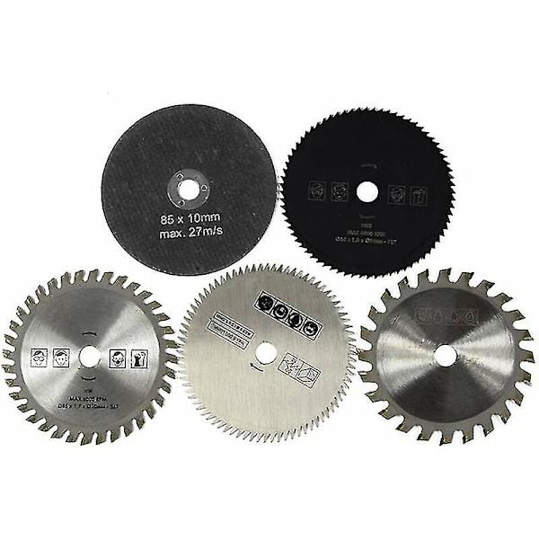 Pyöreäsaha Terät 85 Mm Hss 5kpl