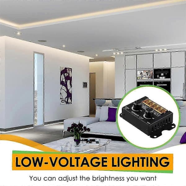 LED Controller DC 5-24V 15A Dæmpbar CCT Dual Farvetemperatur LED Strip Controller LED Lysboks Skilt