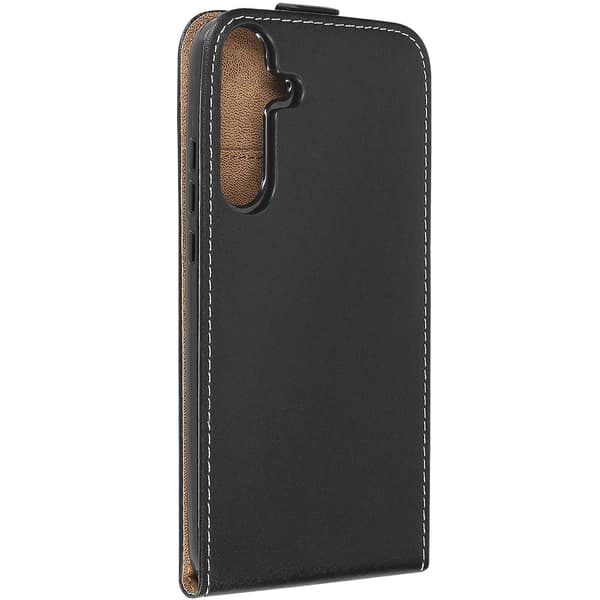Folio-etui til Galaxy S24 Plus Vertikal med kortlomme, Sort