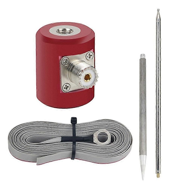5M/16.4FT 14M-30Mhz 300W HF QRP Antenne 1/4 Bølgelengde Radioantenne Rustfritt Stål for USDX Radio
