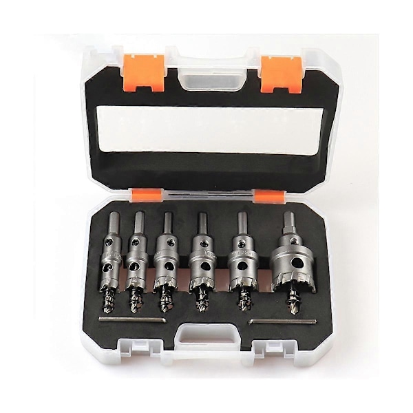 16-35 mm Alloy Hole Saw Set Reaming Bit sopii ruostumattoman teräksen, rautalevyn ja metallin työstöön poraustyökalulla