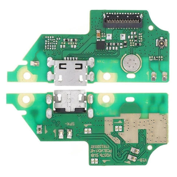 Dokk-kontakt Ladeport Fleksibel Kabel Erstatningsdel for Nokia C2 2. utgave TA-1468 TA-1454 (med