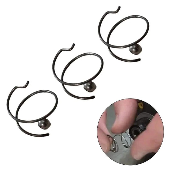 3 st fjäderkulor för DEWALT 20V slagskruvdragare N078434 N089668 Slagskruvdragare reparation DCF885 DCF886 DCF887 DCF836 fjäderstålkula