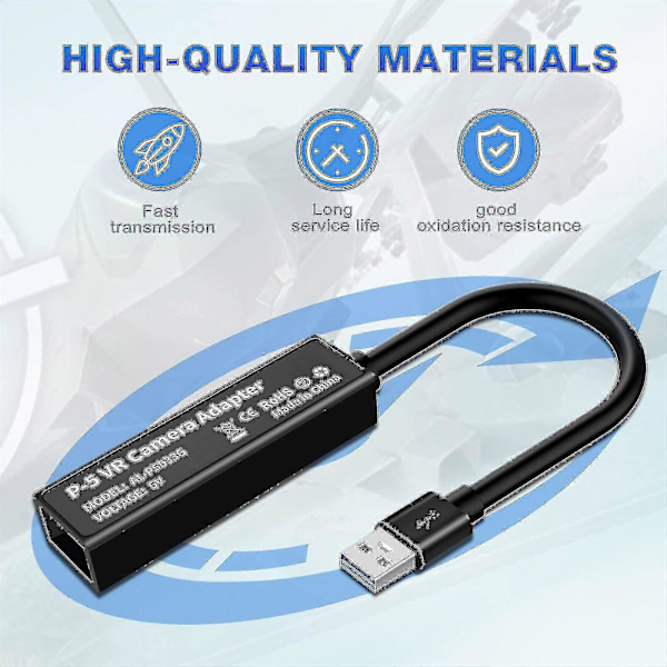 Radioforlengelse AUX USB-port Adapterkabel Ledningsnett for