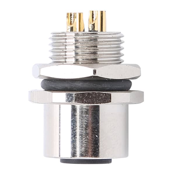 M12 Waterproof Connector - Front Mount Socket