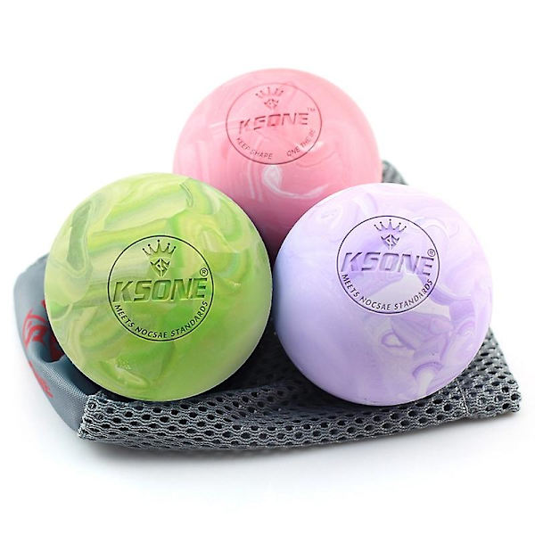 KSONE Lacrosse Massageboll - Bärbar Fitness Massageboll - Muskelmassage Rulle - Avslappnande Mjuk Massageboll