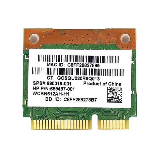 AR9565 WiFi-kort QCWB335 Mini PCIE Bluetooth 4.0 150Mbps 2.4G for XP Win7 Win8 Linux System