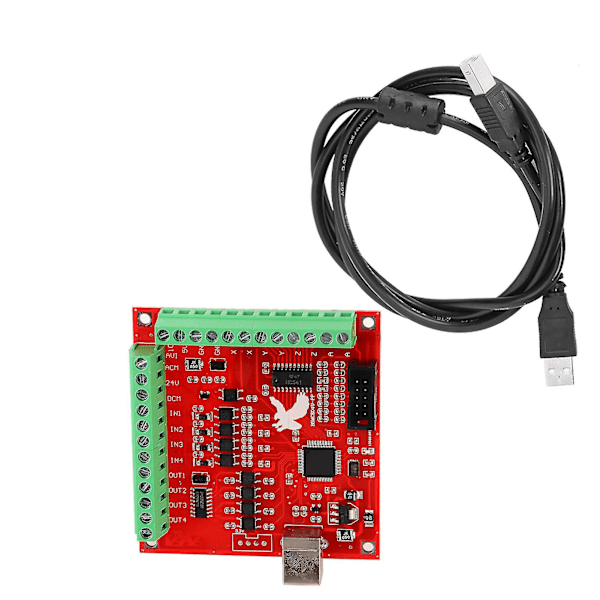 Usb Mach3 100khz Bevegelseskontrollkort Breakout Board For Cnc Gravering