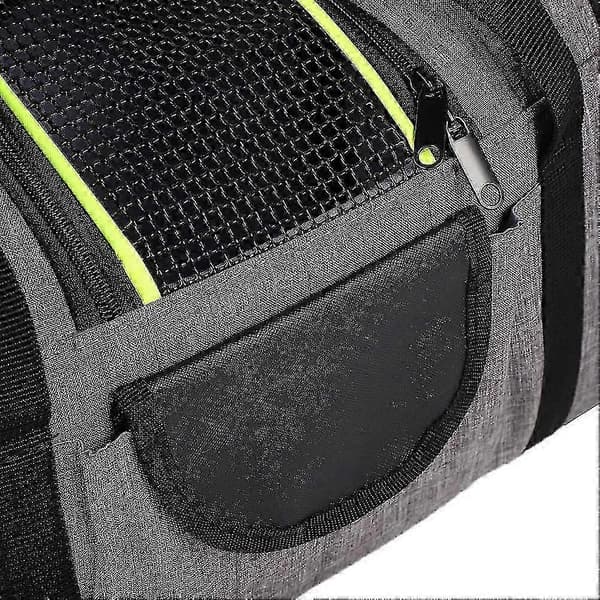 Foldbar kæledyrstaske, foldbart design, åndbar mesh-kæledyrstaske, bærbar kæledyrstaske
