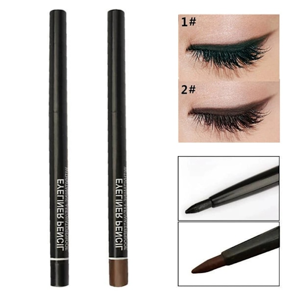 Eyeliner - flydende præcision - Sort - Vandfast Sort