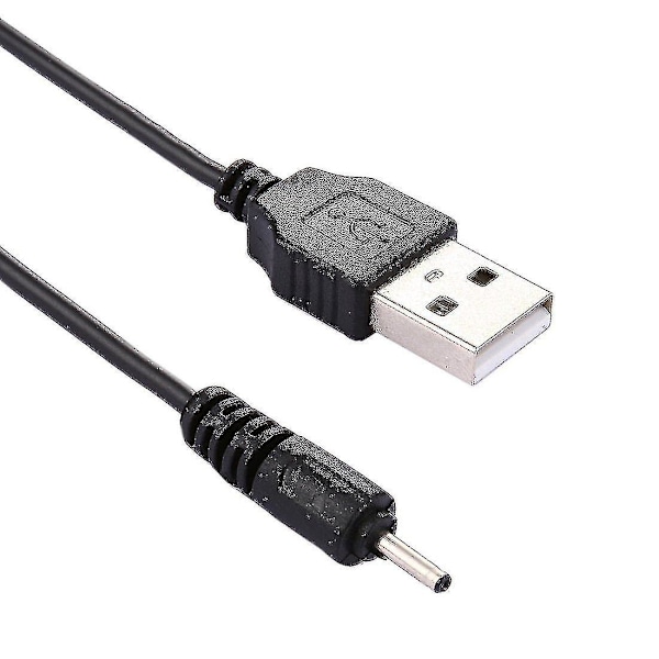 USB-ladekabel for Happy Rabbit massasjeapparat vibrator ladekabel svart