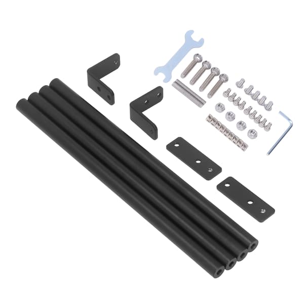 Aluminum Alloy Support Rod Kit S4 Metal Rod with Coupling 3D Printer Accessories