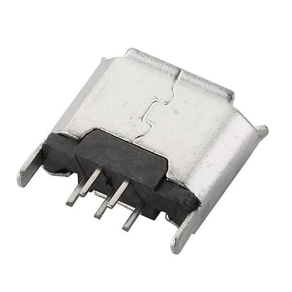 10 st Micro USB Typ B 180 Grader DIP 5-stifts Honkontakt för PCB-lödning