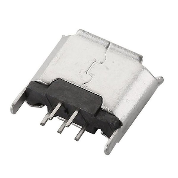 10 stk Micro USB Type B 180 Grader DIP 5-bens Hun PCB Lodde Stikkontakt