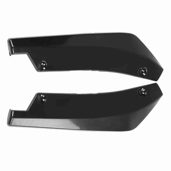 Universell Karbonfiber Bakre Støtfanger Canard Diffuser Spoiler Leppefinner - 1 Par
