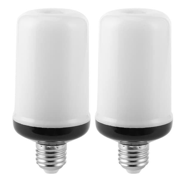 2PCS 99LED Simulated Flame Bulb Fire Light Bulb with Gravity Sensor for Party Festivals Decor 85-265V