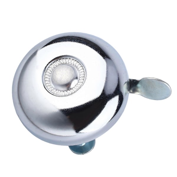 Retro Metallring Cykelstyre Hög Ljudsignal Alarm Silver