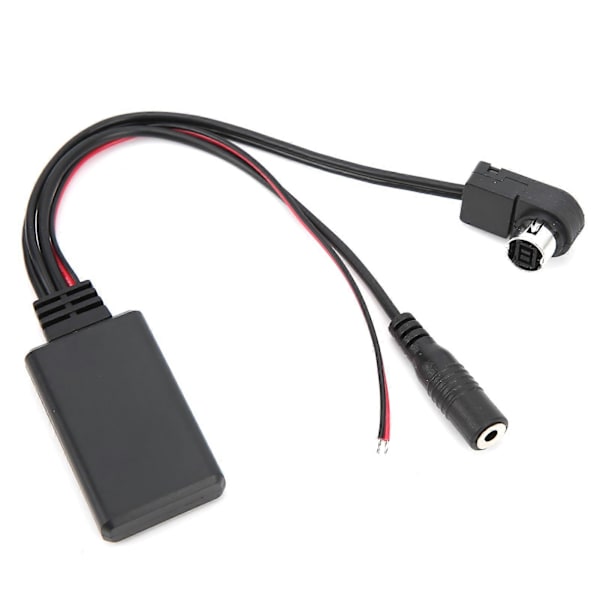 Bluetooth 5.0 AUX-kaapeliadapteri mikrofonilla handsfree-käyttöön Alpine CDA-9857 CDA-9886 CDA-117 -malleille