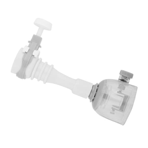 Flexible Water-Saving Extension Faucet Splash-Proof Kitchen Valve Spray Grey 13cm