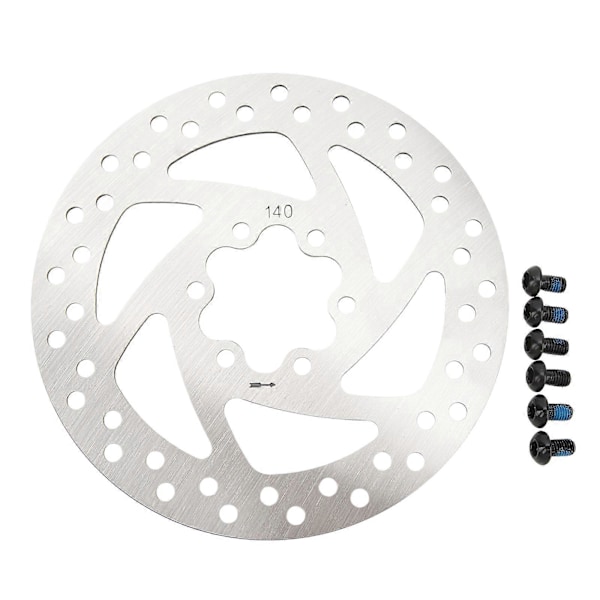 140mm Bromsskiva i Rostfritt Stål för Elscooter Ninebot F20 F30 F40 KUGOO M4 Speedway 4 Zero 10X