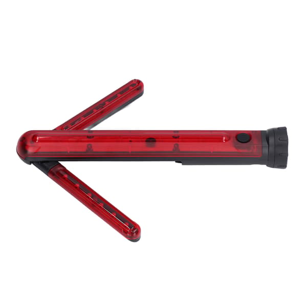 LED Warning Light 22LED Red Road Safety Flashing Lamp Waterproof with Magnet for Emergencies
