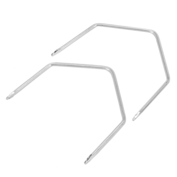 2 stk / par bilradio stereo fjerning nøkkelverktøy for Vauxhall /Opel /Corsa C /Meriva