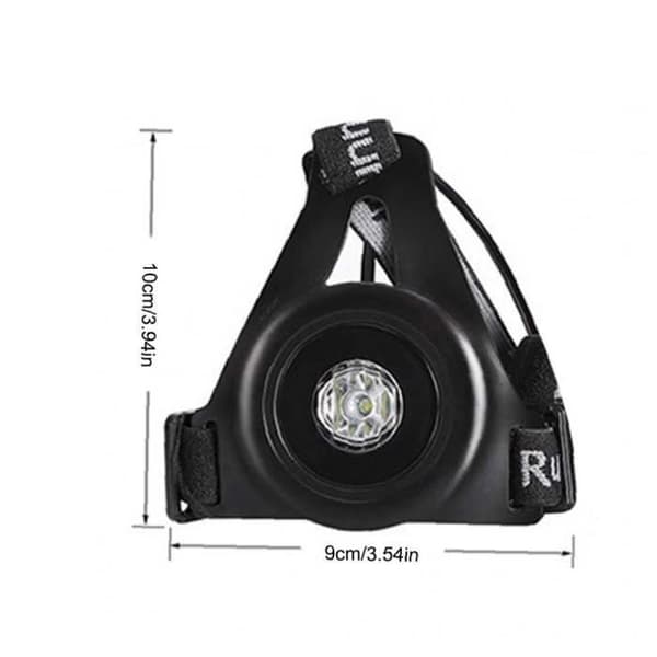 Kropsbrystlys - Vandtæt LED - USB Genopladelig - 3 Tilstande