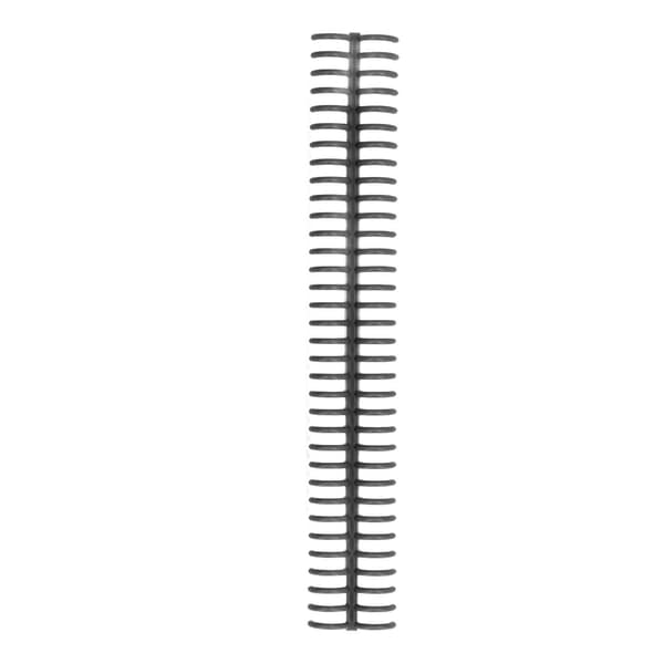 10 Pcs Binding Coils 34 Holes Polypropylene Durable Binding Spines for Office Supplies Black