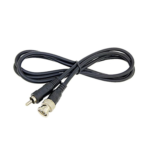 1 stk 1,5 m BNC til AV-kabel bnc til hannkontakt videoopptaker tv-linje q9 overvåking