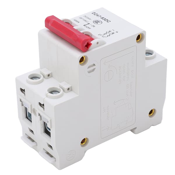Strømbryter 2P Solcelle PV DC 250V 4000A Bryteevne for Hjemmekontor 40A