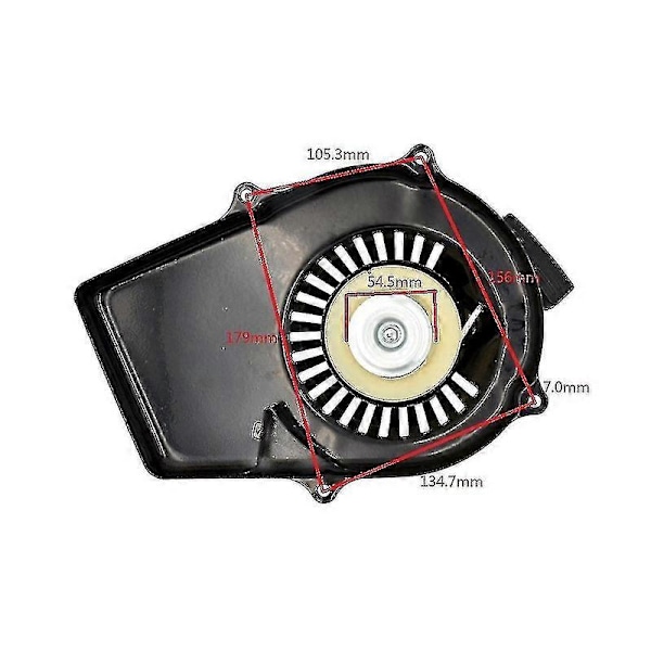 Plastikklo Bensin Generator Start Reparasjonsdel For Et950 Et650 Tg950 Tg650 650w 800w 950w 1000w