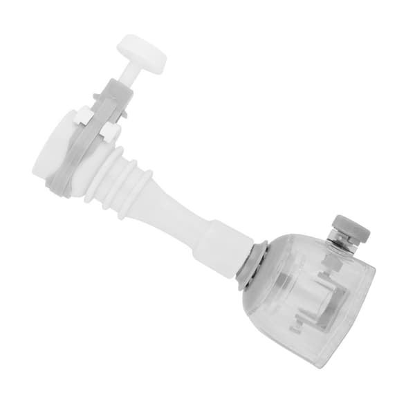 Flexible Water-Saving Extension Faucet Splash-Proof Kitchen Valve Spray Grey 13cm