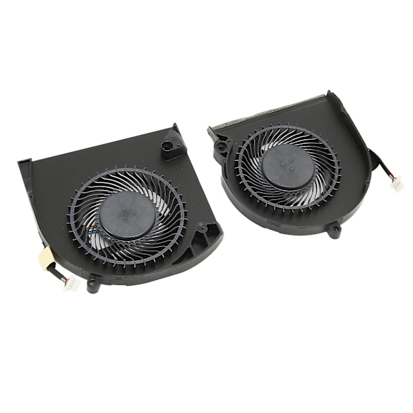 Udskiftningskøleventilator til bærbar CPU GPU til Dell Alienware 15 R3 15 R4 P69f 4-benet strømstik Reducerer belastning CPU GPU-ventilator