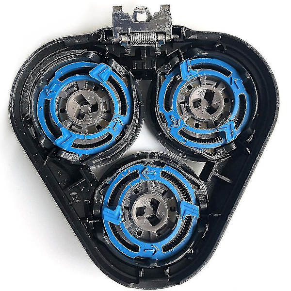 Reservehoved til Philips S5000 S5370 S5571 S5420 S5140 S5078 S5077 S5050 S5082 S5380 S5400 Skraberblad - Sort