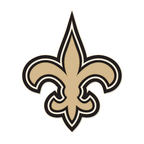 NFL Universal Smykker Caps PIN New Orleans Saints LOGO
