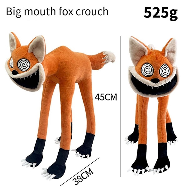 Smilende Critters Kattelur Plush Figur Legetøj Dyrefigurer Mareridt Kattelur Plush til Fans Børn Plus