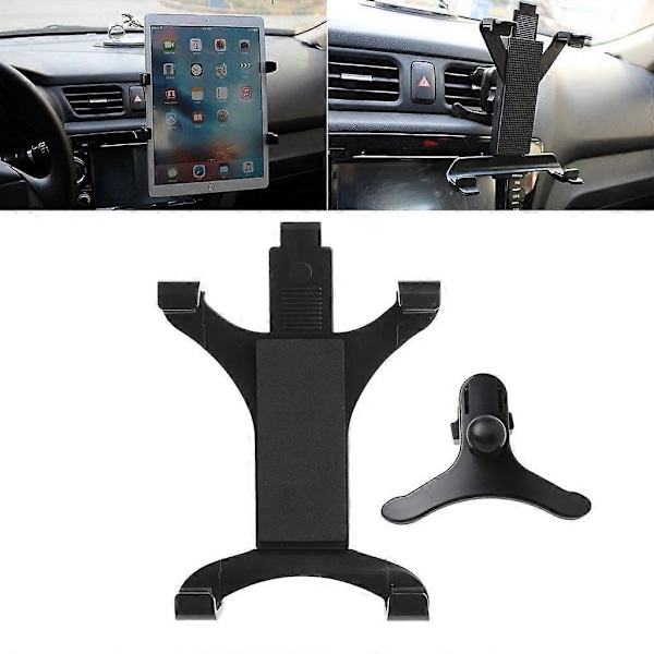 360° Auton Ilmastointiritilän Kiinnitysjalusta 7-11 Tuuman iPad mini Air Tab Tabletille