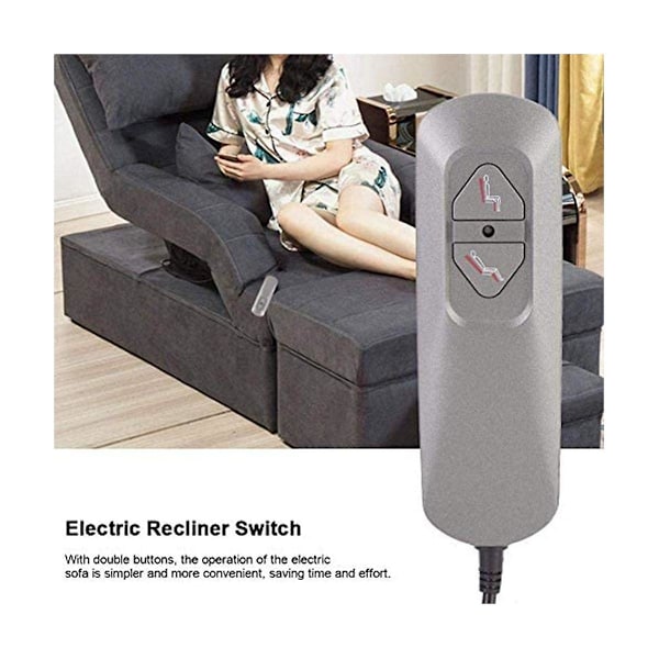 Elektrisk Recliner Controller Dobbelt Knap, Stol Løft/Elektrisk Sofa Manuel Controller, Sofa Reclin