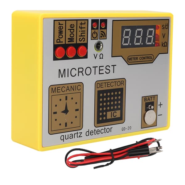 QD-20 Watch Battery Pulse Tester Quartz Movement Tester Demagnetizer Watch Repair Tool