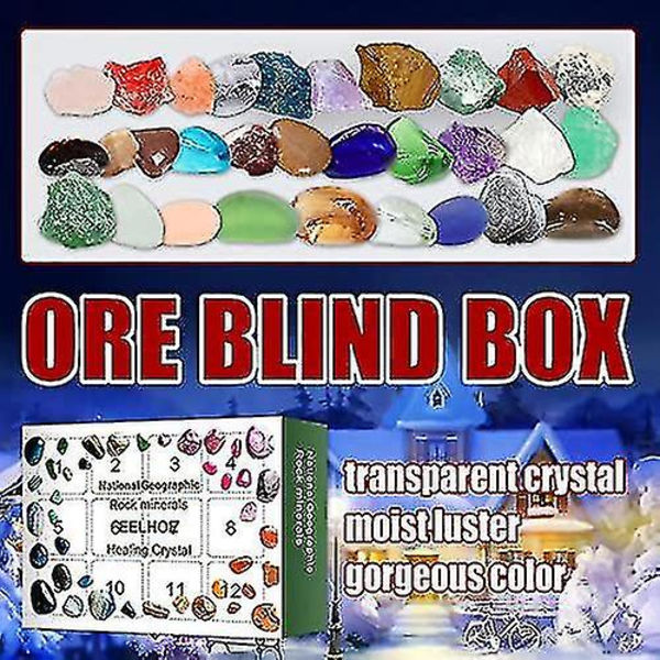 12 Dagar Nedräkning Överrasknings Blind Box, Ore Leksak Överrasknings Presentask