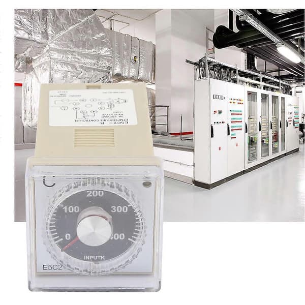 E5C2-R20K220VAC Digital K Typ Ingångspunkt Temperaturregulator Termostat 0-400