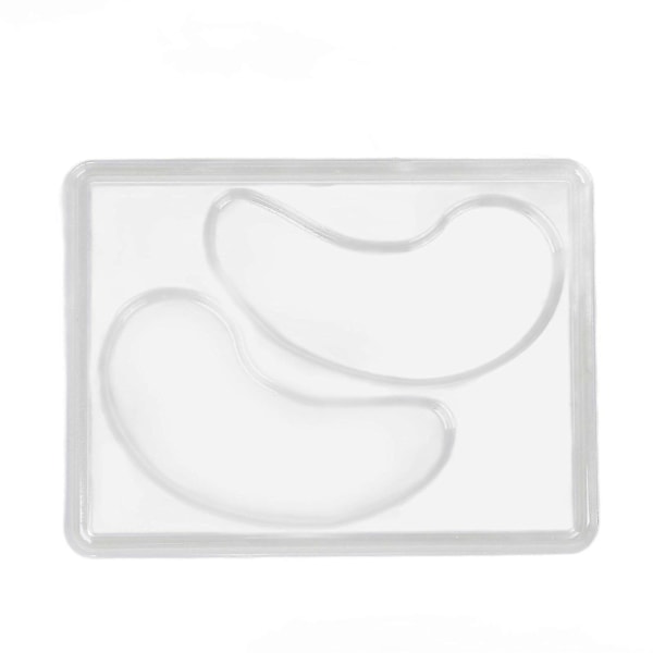 12 stk. DIY Under Eye Patches Forme Sikker Sund Naturlig Genanvendelig Transparent Øjenmaske Patch Bakke Plade