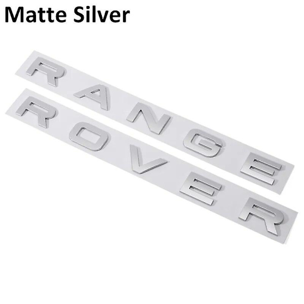Embleemitarrat, etu- ja takaluukun logo, Land Rover Range Velar Sport Discovery 2 3 4 ~5152