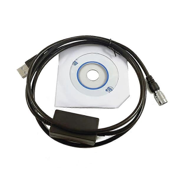 USB Data Nedlastingskabel for Windows 7 8 10 For Topcon Sokkia Gowin Totalstasjon