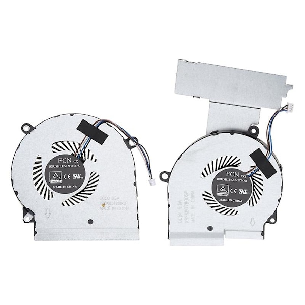 Notebook Cpu Cooling Fans For Dc 5v 4 Pin Gpu Radiator For Hp Omen 15-dc Laptop