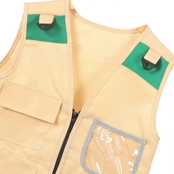 1 Set Barn Utforskar Kit Väst Hatt Spade Vattenkokare Kompass Kit Barn Cosplay Utforskar Kit