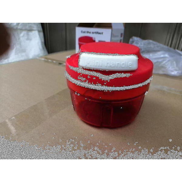 Tupperware Chef Rød D158 Løgknuser Fast Boy Løg Skære Maskine