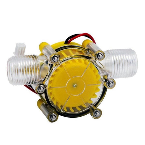 10W Vandstrømspumpe Mini Hydro Generator Turbine Flow Hydraulisk Konvertering 80V