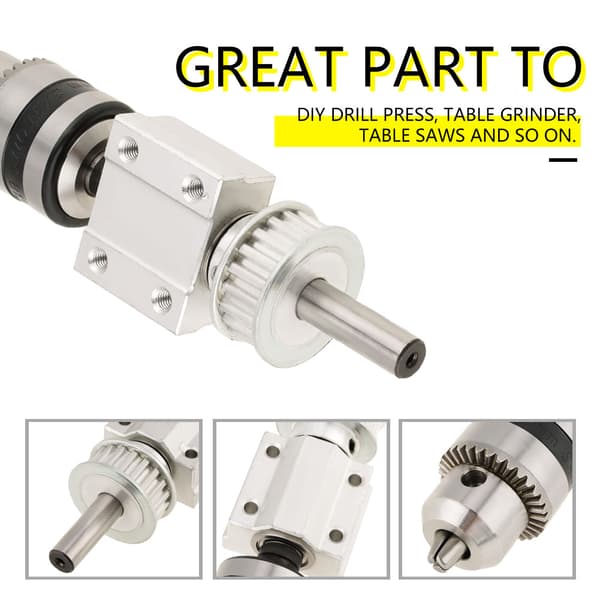 High Precision Unpowered Spindle Assembly for Bench Drill DIY Drilling Machine