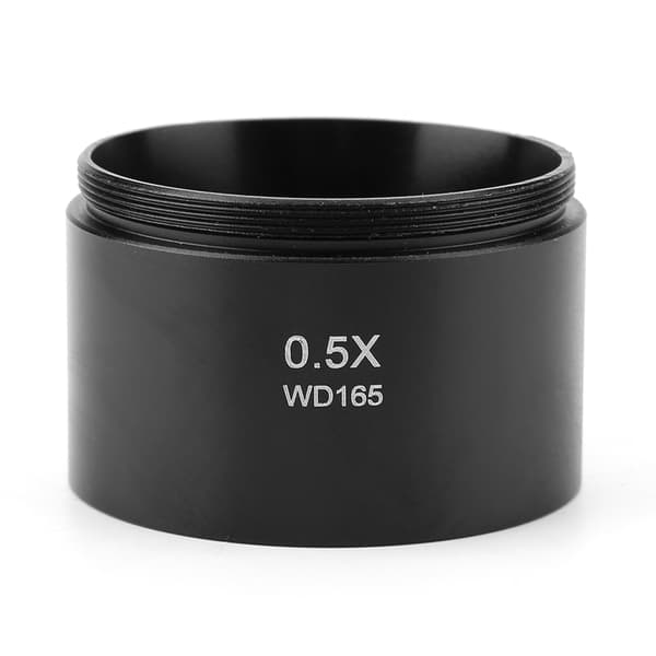 KP-0.5X Auxiliary Objective Lens for Stereo Microscope for Industrial Video Microscope 48mm Mounting